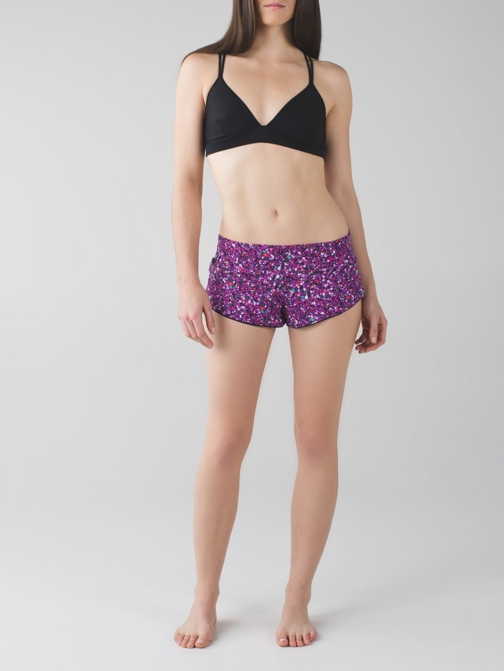 Lululemon Surf Short II Paradise Camo Multi / Regal Plum